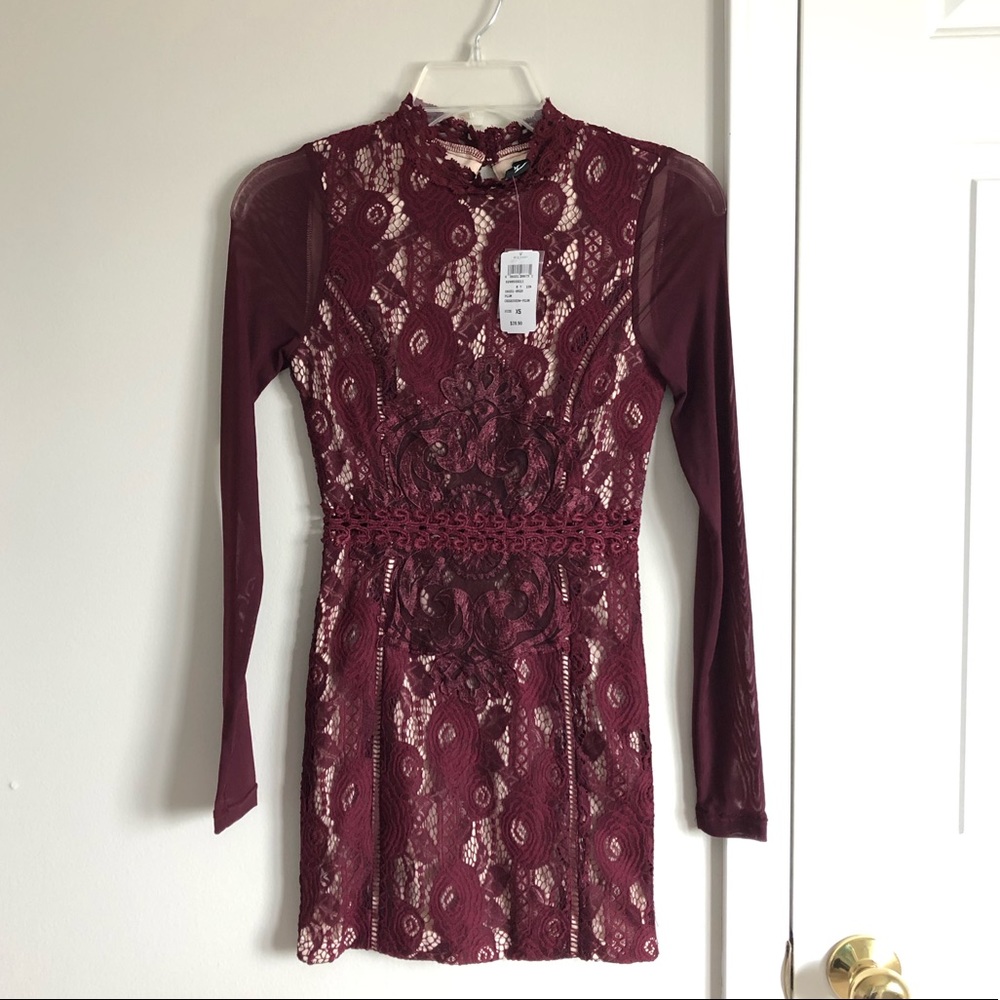 Long Sleeve Mini Bodycon Dress